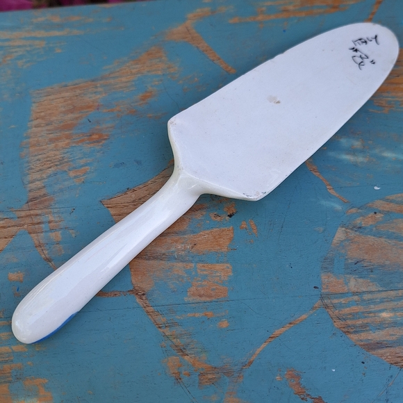 Cake Knives Bride Made in Italy Groom Wedding Serveware Porcelain Serving Knife - Picture 5 of 16